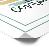 Kindness Is Contagious Ephesians 4 32 Poster (Ecke)