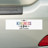 Kindness Is Free Sprinkle It Everywehere Autoaufkleber (Auf Auto)