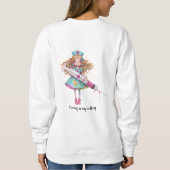 Kindness Is My Calling – Nurse Sweatshirt (Rückseite)