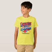 "Kindness Is My Superpower" Boys’ T-Shirt (Vorne ganz)