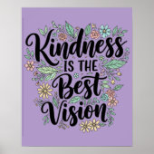 kindness is the best vision poster (Vorne)