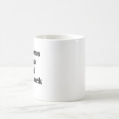 Kindness Is The Real Punk Rock Kaffeetasse (Mittel)