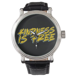 KINDNESS IST FREI ARMBANDUHR
