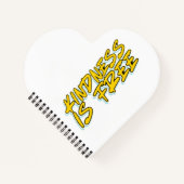 KINDNESS IST FREI NOTIZBLOCK (Vorderseite)