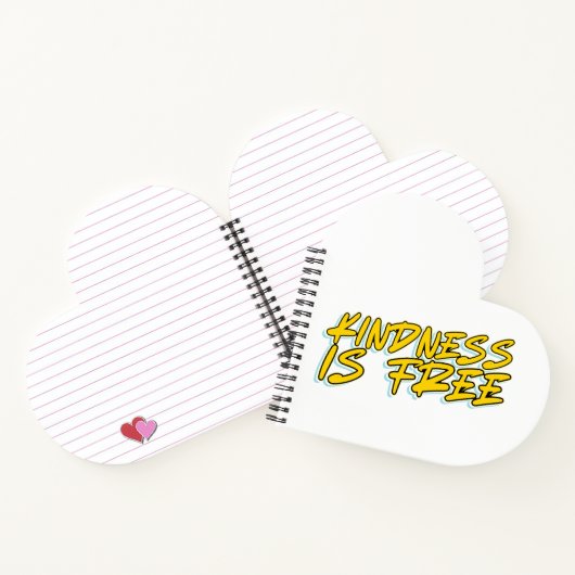 KINDNESS IST FREI NOTIZBLOCK (Innenseite)