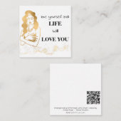 *~ Kindness-LIEBE SELBST VORwärts AP62 Note Card Mitteilungskarte (Vorne/Hinten)