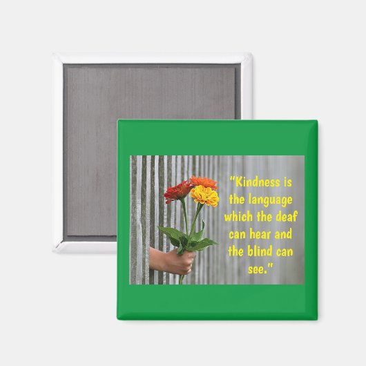 Kindness Magnet (Vorderseite/Rückseite)