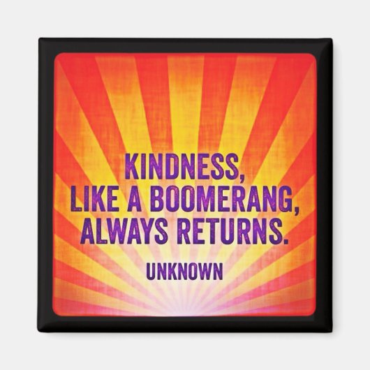 KINDNESS MAGNET (Vorne)