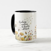 Kindness matters, be kind to all kind. tasse (Vorderseite Links)