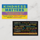 Kindness Matters Cards - V2 Telefonnummerkarte (Vorne/Hinten)