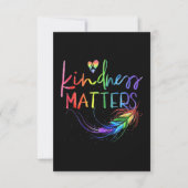 Kindness Matters Karte (Vorderseite)