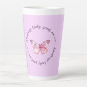 Kindness Mug“Kindness Looks Good On Me” Coffee mug Milchtasse (Vorderseite)