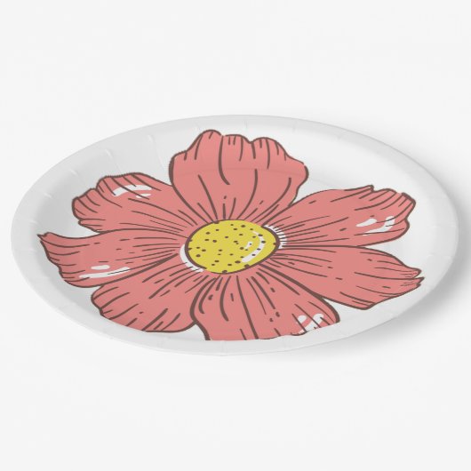 Kindness Pappteller (Schrägansicht)