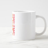 Kindness Peace Equality Liebe Inclusion Hope LGBT Jumbo-Tasse (Rechts)