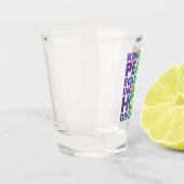 Kindness Peace Equality Liebe Inclusion Hope LGBT Schnapsglas (Links)