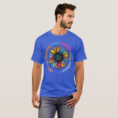 Kindness Peace Equality Love Hope Diversity Human  T-Shirt (Vorne ganz)