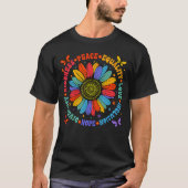 Kindness Peace Equality Love Hope Diversity Human  T-Shirt (Vorderseite)