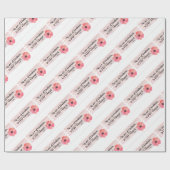 Kindness Pink Geschenkpapier (Flach)