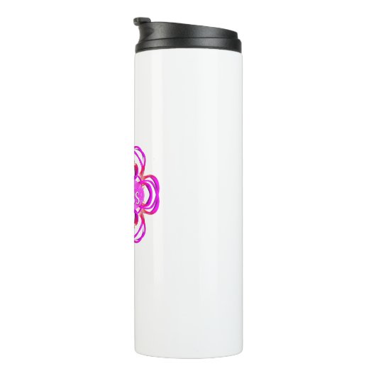 Kindness Pink Mandala Thermosbecher (Nach rechts gedreht)