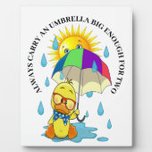 Kindness Plaque Fotoplatte (Vorderseite)