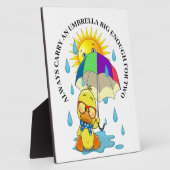 Kindness Plaque Fotoplatte (Seite)