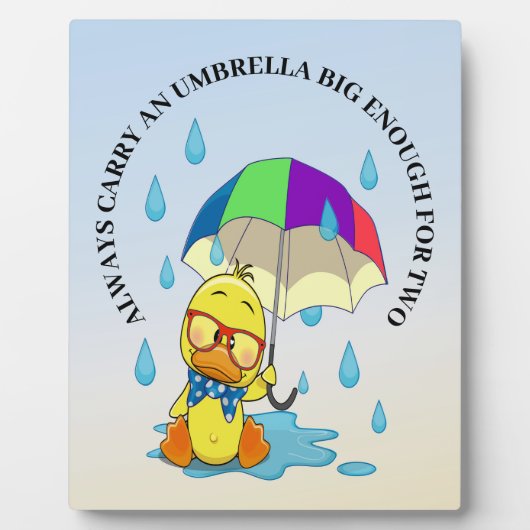 Kindness Plaque Fotoplatte (Vorderseite)