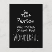 Kindness Postcard Postkarte (Vorderseite)