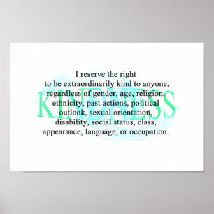 Kindness Poster