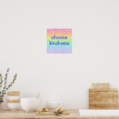 Kindness Rainbow Poster (Küche)