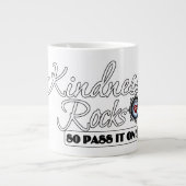 Kindness Rocks Jumbo-Tasse (Vorderseite)