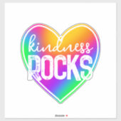 Kindness Rocks Rainbow Aufkleber (Blatt)