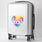 Kindness Rocks Rainbow Aufkleber (Koffer)