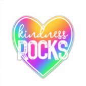 Kindness Rocks Rainbow Aufkleber (Vorderseite)