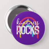 Kindness Rocks Rainbow Button (Vorne & Hinten)