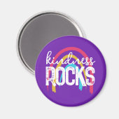 Kindness Rocks Rainbow Magnet (Vorderseite/Rückseite)