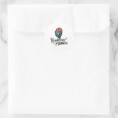 Kindness S Sticker3 Runder Aufkleber (Tasche)