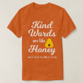Kindness Scripture Zitat ähnliche Wörter sind wie  T-Shirt (Design vorne)