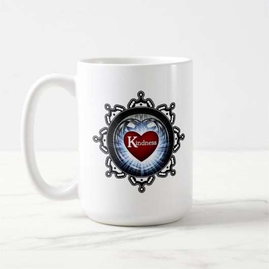 Kindness-Symbol Kaffeetasse (Links)