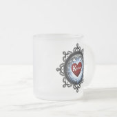 Kindness-Symbol Mattglastasse (VorderseiteRechts)