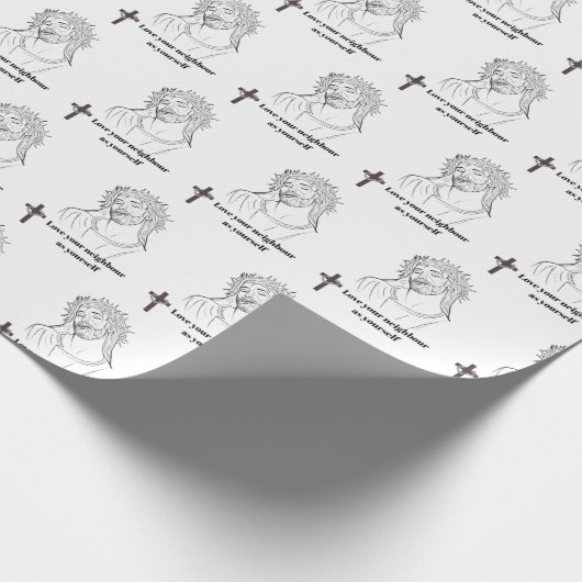 kindness to neighbour geschenkpapier (Ecke)