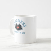 Kindness verbindet uns Classic Kaffeetasse (Vorderseite Links)