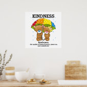 KINDNESS - Vokabularposter Poster (Küche)