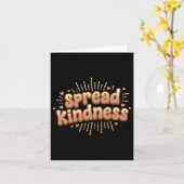 Kindness-Zitate - Spread-Kindness-Aufkleber Karte (Gelbe Blume)