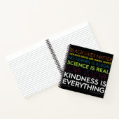 #KindnessIsEverthing 8.5" x 8.5" SpiralNotebook Notizblock (Innenseite)