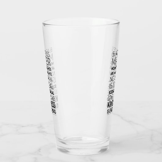 #KindnessisEverything Glastrommel Glas (Links)