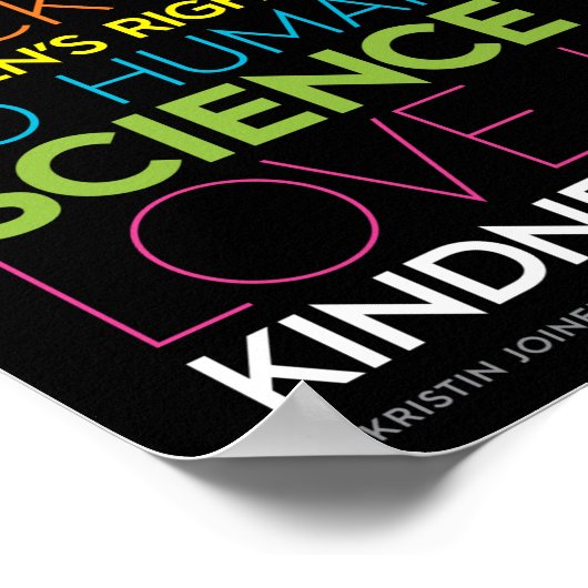 #KindnessIsEverything "In This Business" Poster (Ecke)