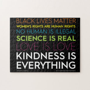 #KindnessisEverything Puzzlespiel mit 252 Stücken Puzzle