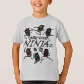 KindNinja T - Shirt: Geleebonbon Ninjaz T-Shirt (Vorderseite)