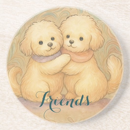 Kindred Paws  Getränkeuntersetzer (Vorne)