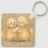 Kindred Paws  Schlüsselanhänger (Rückseite)